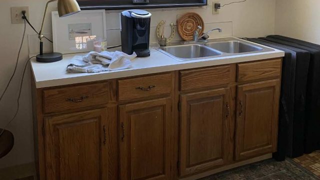 Revitalizing the Retro: Transforming an Untouched Kitchenette
