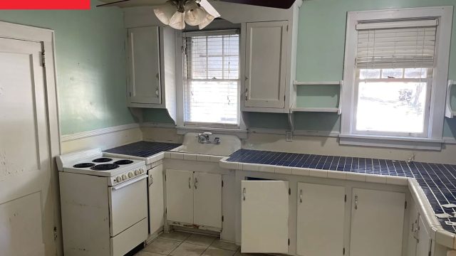 Transforming Nostalgia: Revamping a 90s Kitchen into Vintage Elegance