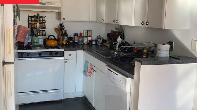 Transforming a Small Kitchen: Bold Red Cabinets Make a Statement