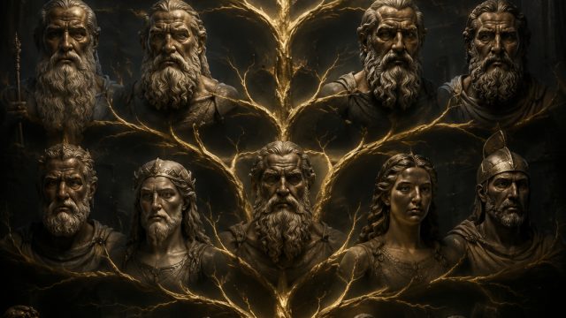 Discovering the Legends: The Family Tree of Greek Mythology's Titans
