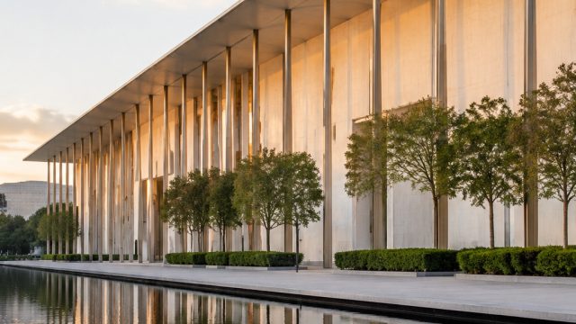 Kennedy Center Unveils Renewed Facade Af