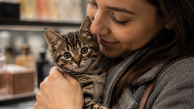 Unexpected Kitten Rescue: A Heartwarming Adoption Story