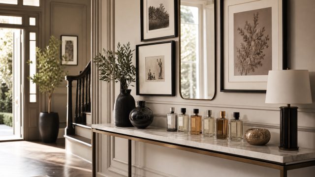 Transform Your Entryway with Stylish Framed Art Displays