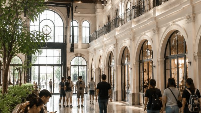 Revitalizing Heritage: Old Convoy Station Transformed into a Vibrant Hub