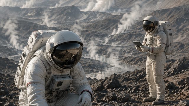 Astronauts Prepare for Lunar Exploration