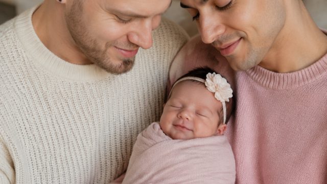 Scott and Mark Hoying Celebrate Arrival of Their Adorable Baby Girl