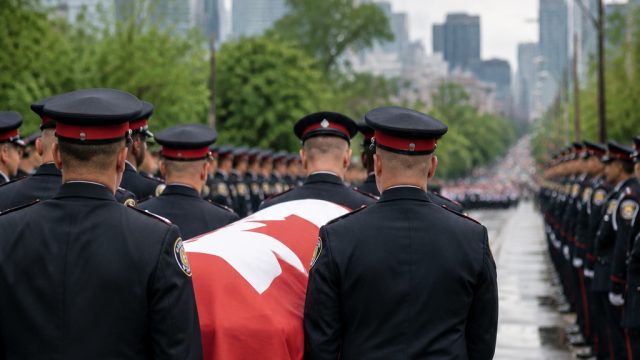 Honoring a Hero: Toronto Constable's Funeral Today
