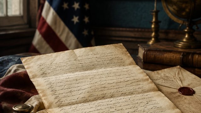 Historic Letter from George Washington Highlights American Independence