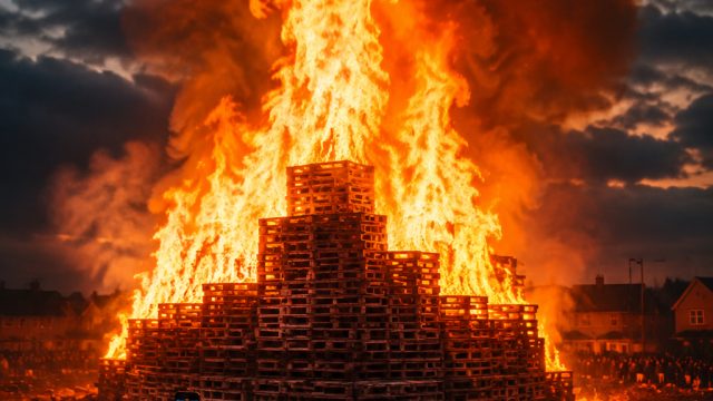 Donegal Bonfires Ignite Amid Heightened Fire Risk Alert