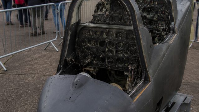 Historic Blackburn Buccaneer Cockpit to