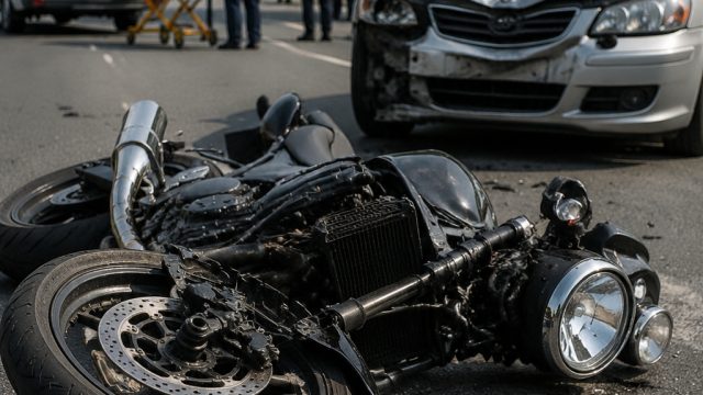 Traffic Mishap in Crniche: Motorcycle Accident Raises Safety Concerns